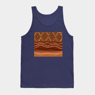 Caribbean Batik - small Tank Top